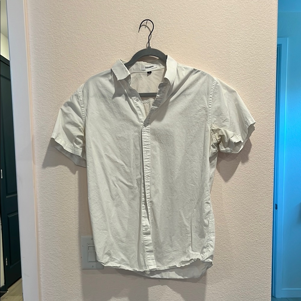 Bonobos White Casual Button Down Shirt